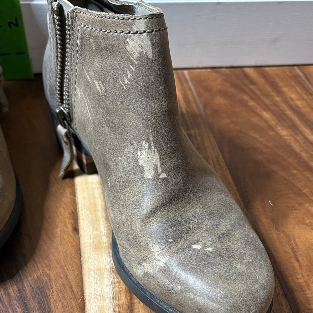 Sorel Brown Ankle Boots with Zipper 6 US - Picture 3 of 5